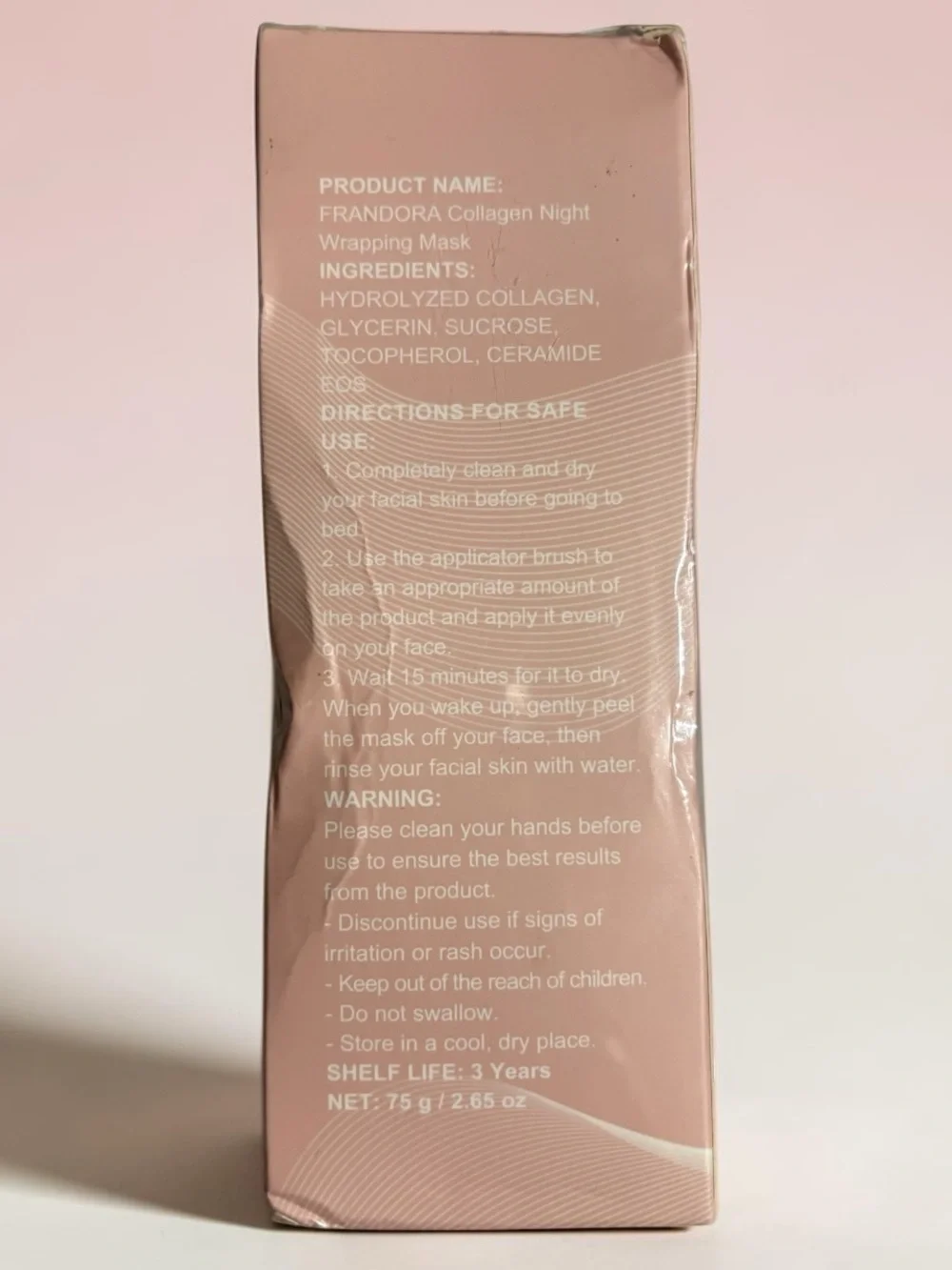 NIB Collagen Night Wrapping Mask